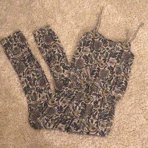 Swildens floral spaghetti strap jumpsuit